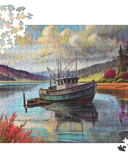 Let's Go Fishing - Jigsaw puzzle
