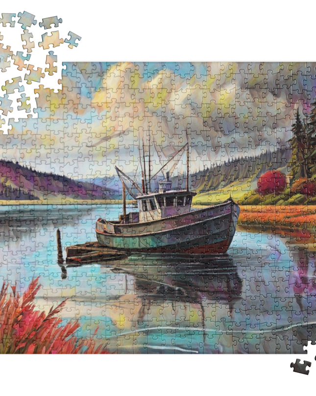 Let's Go Fishing - Jigsaw puzzle