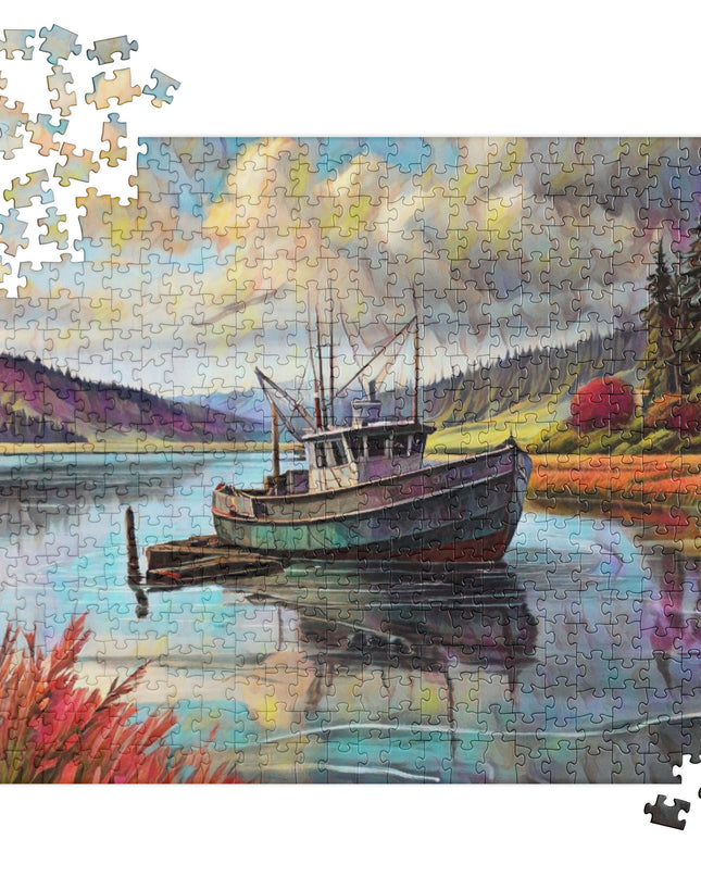 Let's Go Fishing - Jigsaw puzzle