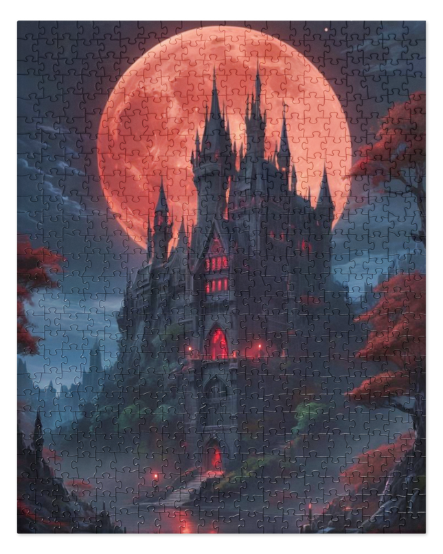 Midnight Castle - Jigsaw puzzle - 520 Pieces