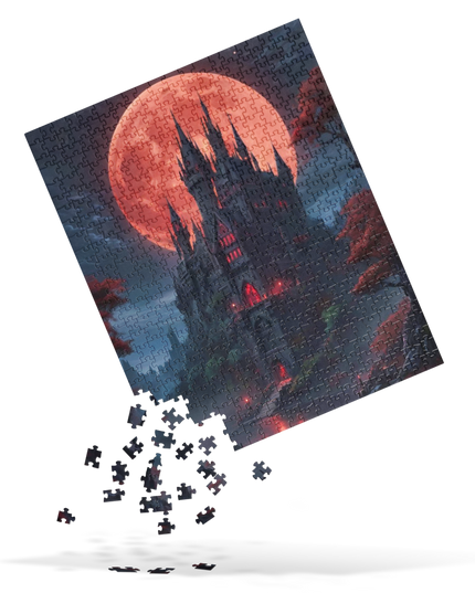 Midnight Castle - Jigsaw puzzle - 520 Pieces