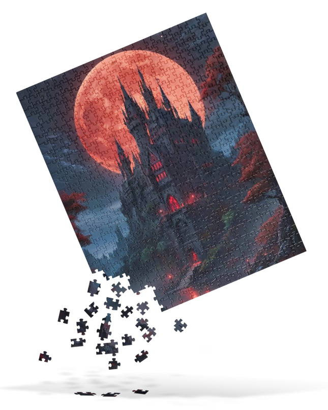 Midnight Castle - Jigsaw puzzle - 520 Pieces