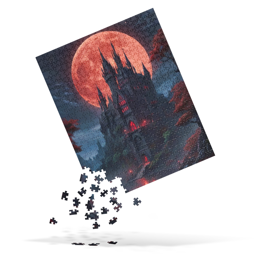 Midnight Castle - Jigsaw puzzle - 520 Pieces