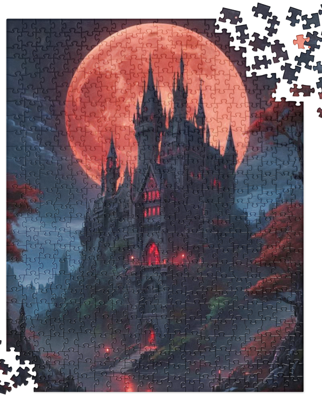 Midnight Castle - Jigsaw puzzle - 520 Pieces