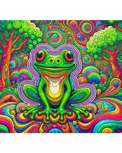 Super Frog - Jigsaw puzzle