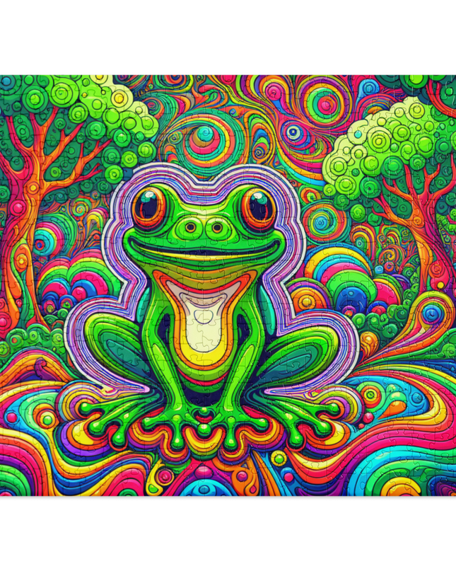 Super Frog - Jigsaw puzzle