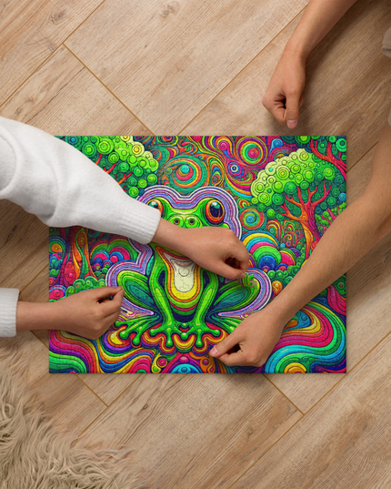 Super Frog - Jigsaw puzzle