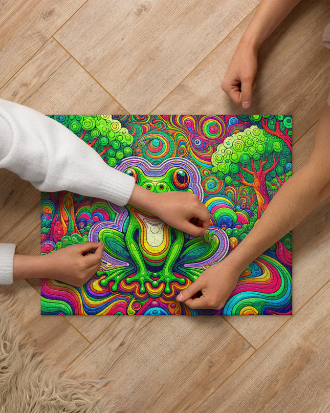 Super Frog - Jigsaw puzzle