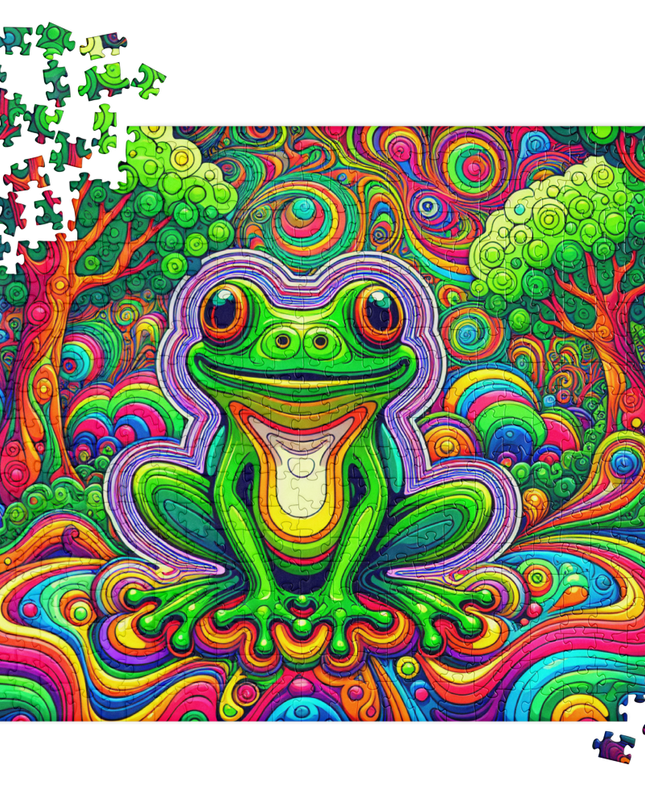 Super Frog - Jigsaw puzzle