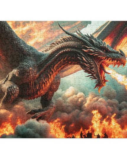 Dragon Fight - Jigsaw puzzle