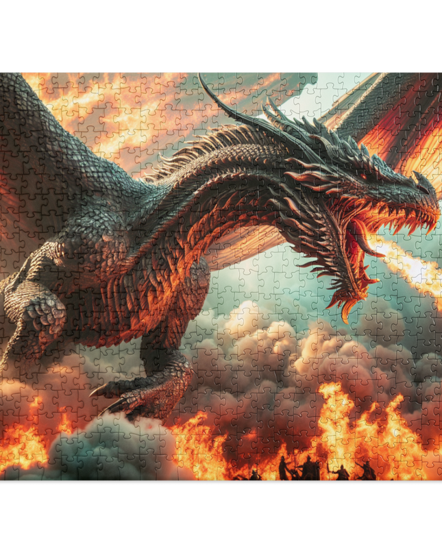 Dragon Fight - Jigsaw puzzle