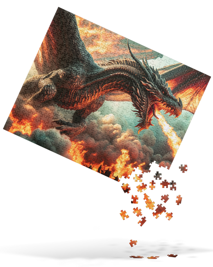 Dragon Fight - Jigsaw puzzle