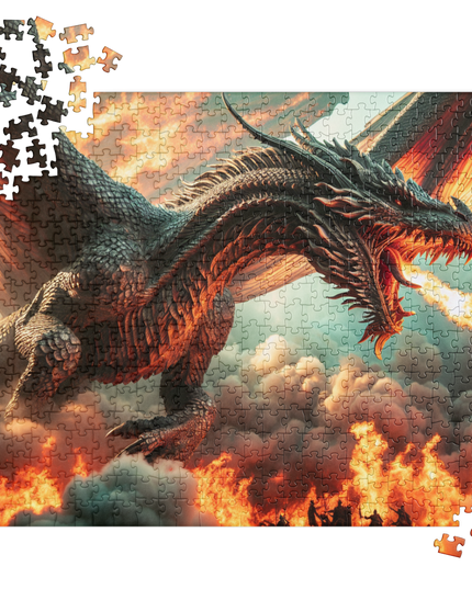 Dragon Fight - Jigsaw puzzle