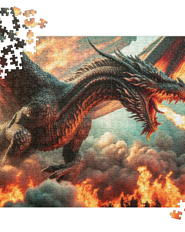 Dragon Fight - Jigsaw puzzle