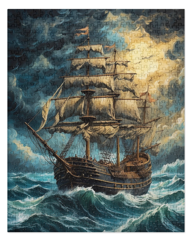 Spanish Gallion - Jigsaw puzzle