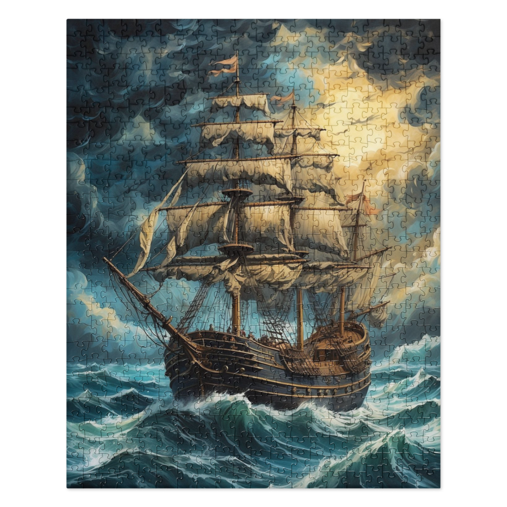Spanish Gallion - Jigsaw puzzle