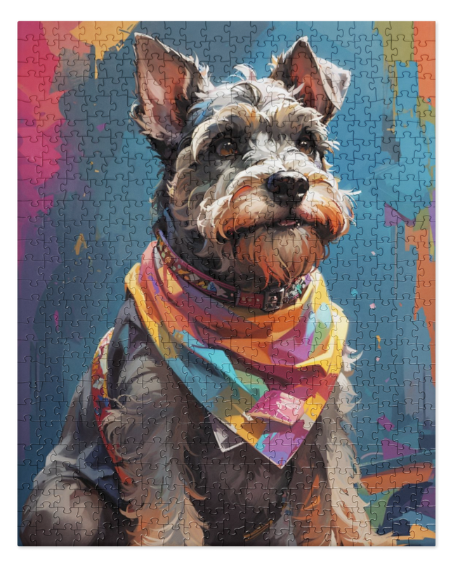 Schnauzer - Jigsaw puzzle