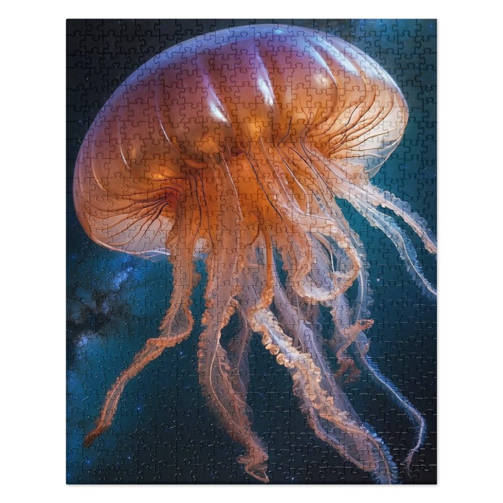 Jelly Fish in Space - Jigsaw puzzle