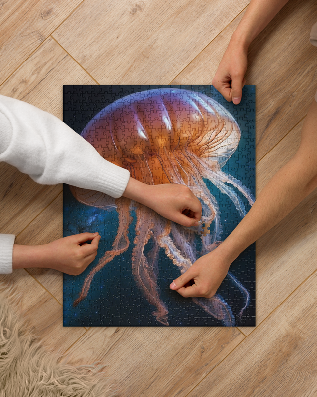 Jelly Fish in Space - Jigsaw puzzle