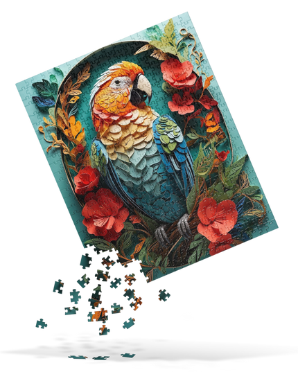 Paper Parrot - Jigsaw puzzle