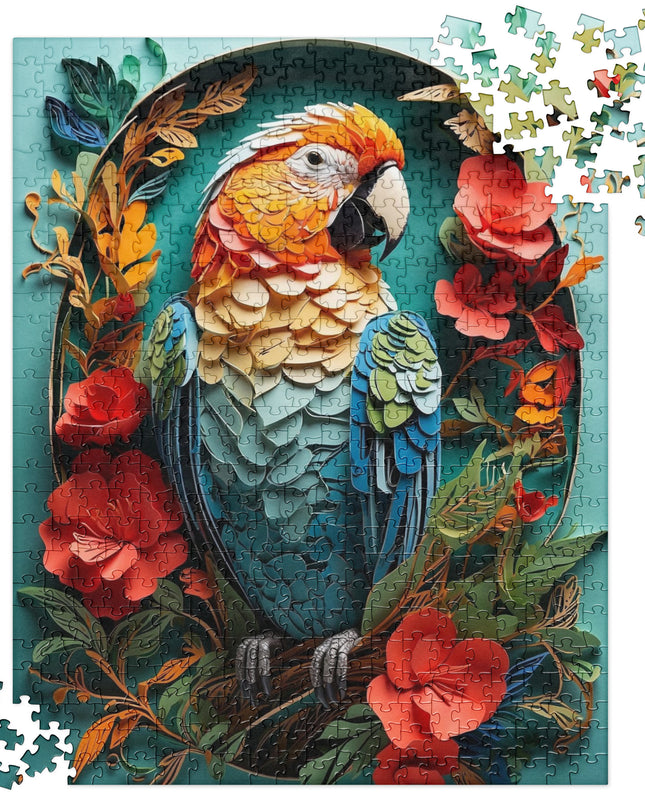 Paper Parrot - Jigsaw puzzle