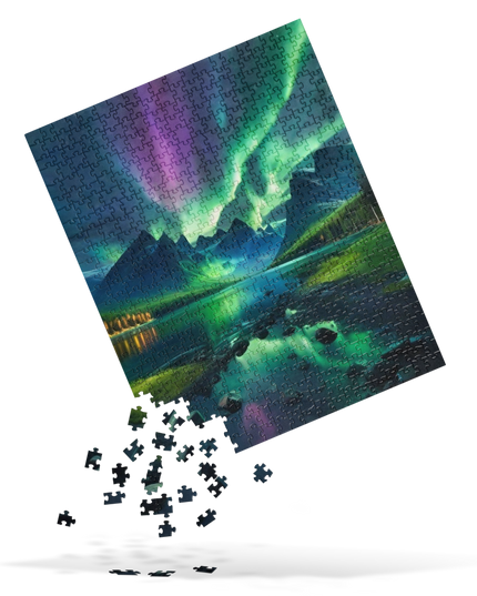 Northern Lights - Jigsaw puzzle