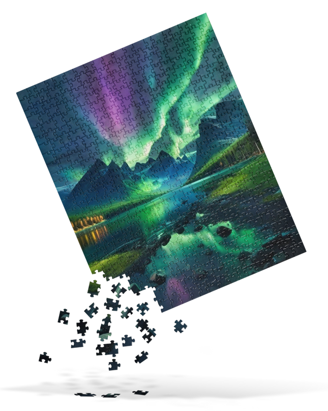 Northern Lights - Jigsaw puzzle