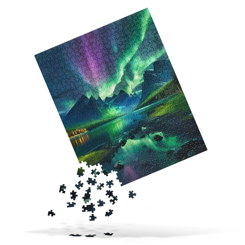 Northern Lights - Jigsaw puzzle