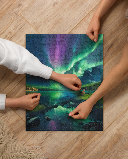 Northern Lights - Jigsaw puzzle