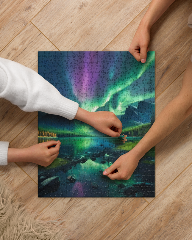 Northern Lights - Jigsaw puzzle