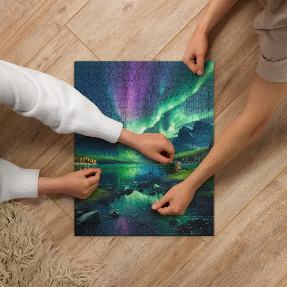 Northern Lights - Jigsaw puzzle