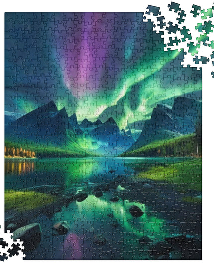 Northern Lights - Jigsaw puzzle