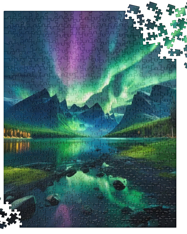 Northern Lights - Jigsaw puzzle