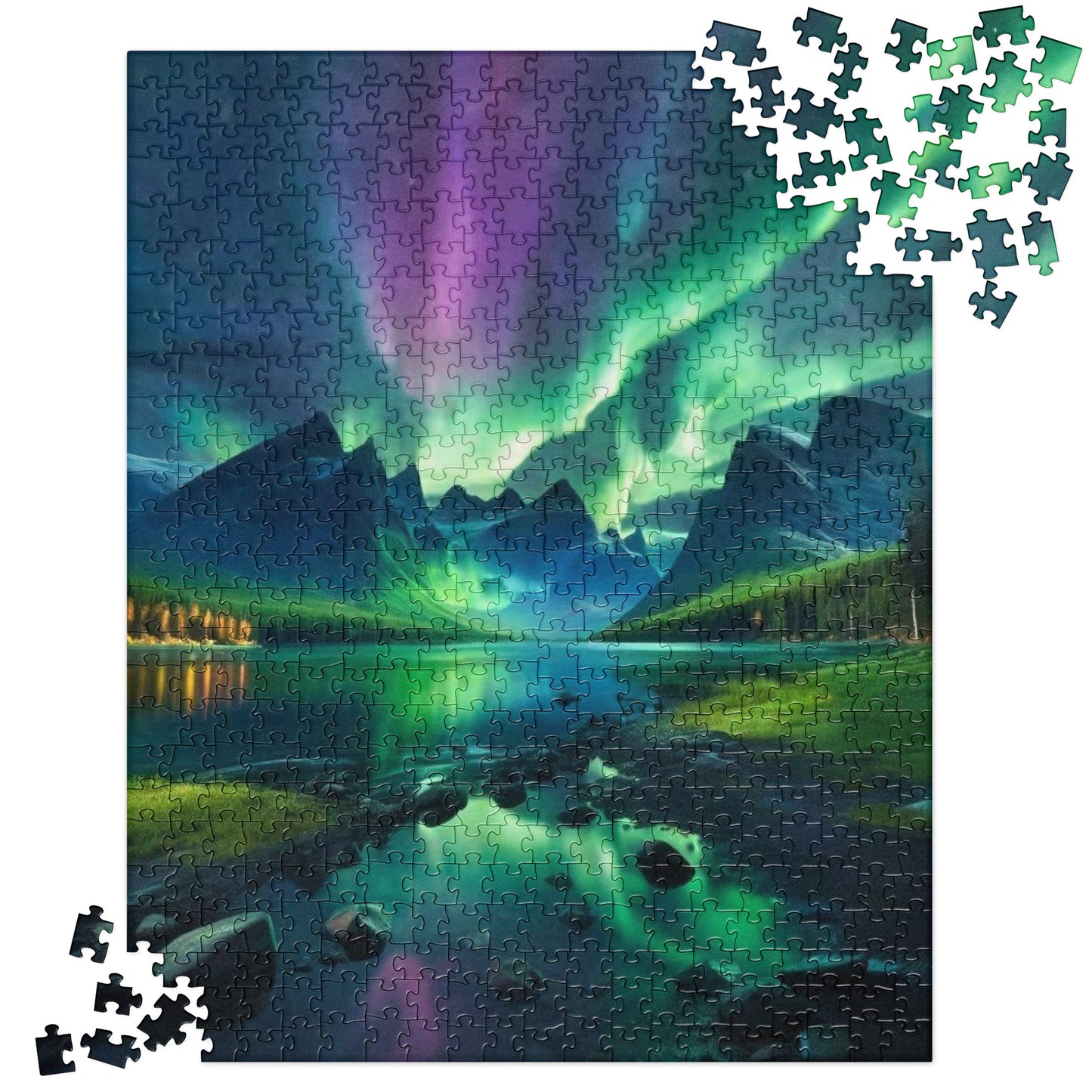 Northern Lights - Jigsaw puzzle