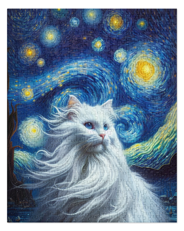 Starry Starry Night - Jigsaw puzzle - 520 Pieces