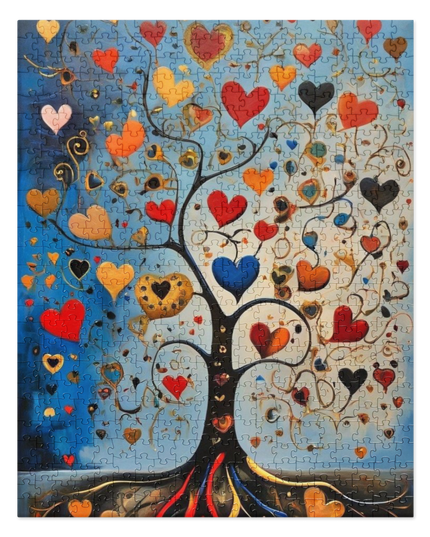 Tree of Hearts - Jigsaw puzzle