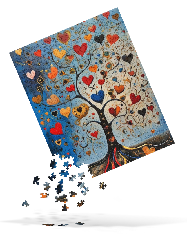 Tree of Hearts - Jigsaw puzzle