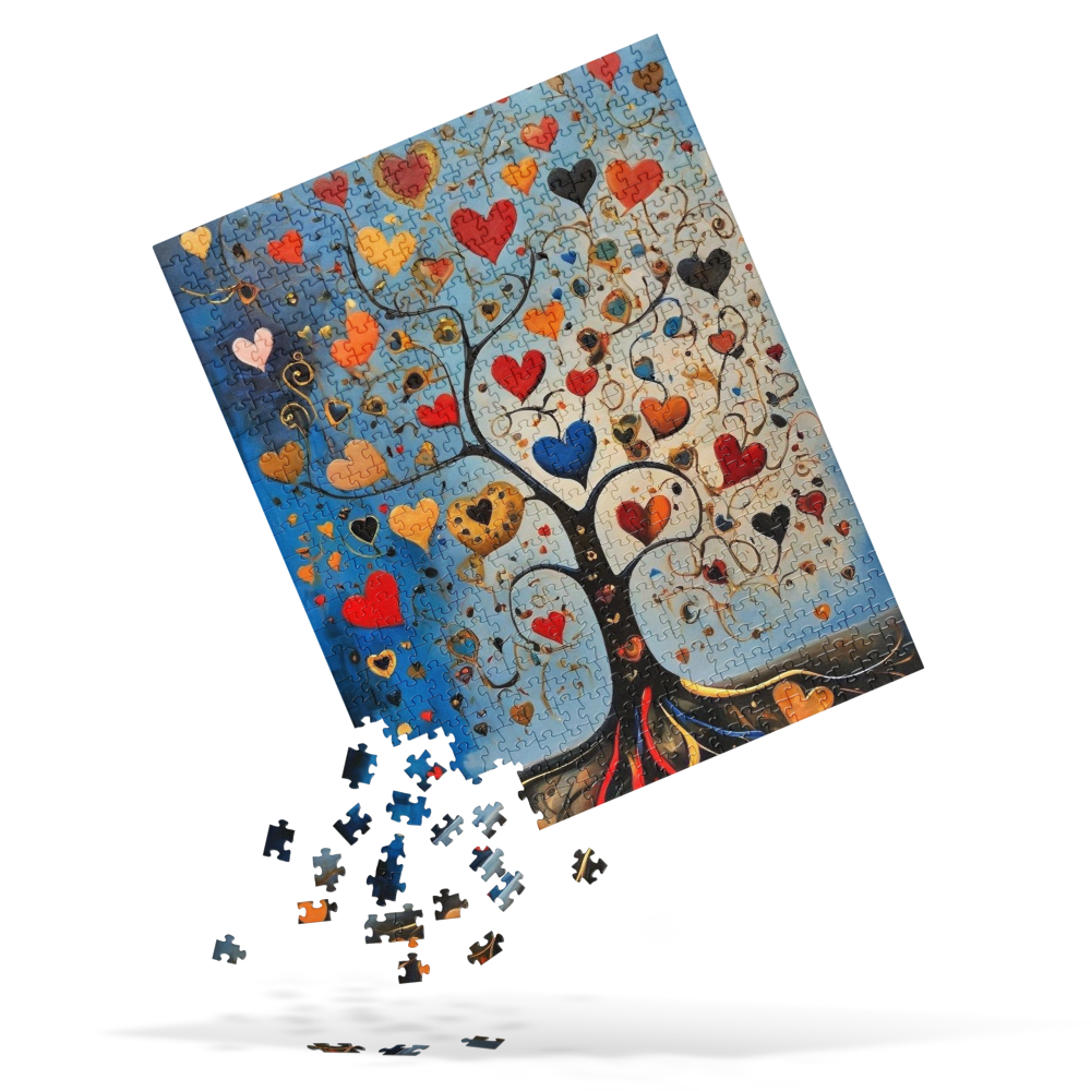 Tree of Hearts - Jigsaw puzzle