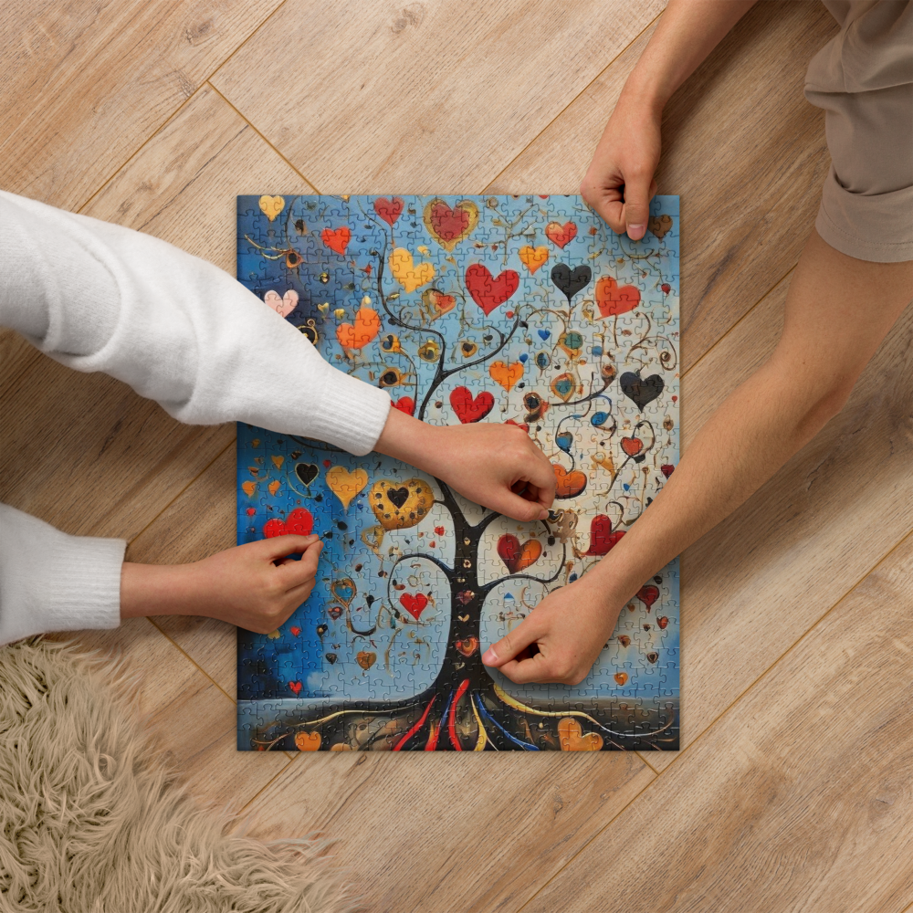Tree of Hearts - Jigsaw puzzle