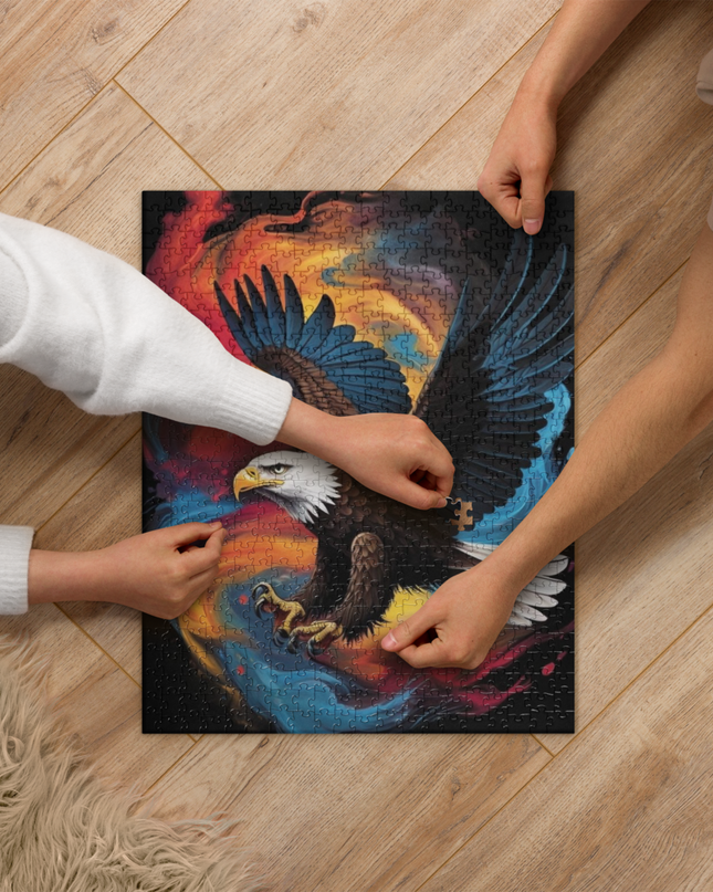 Eagle Flight - Jigsaw puzzle - 520 Pieces