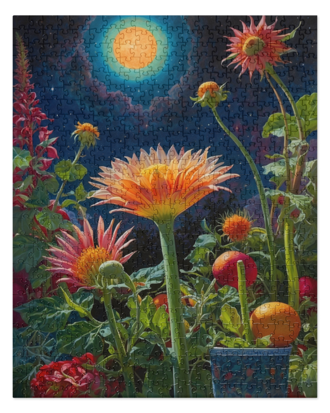 Cosmic Garden - Jigsaw puzzle