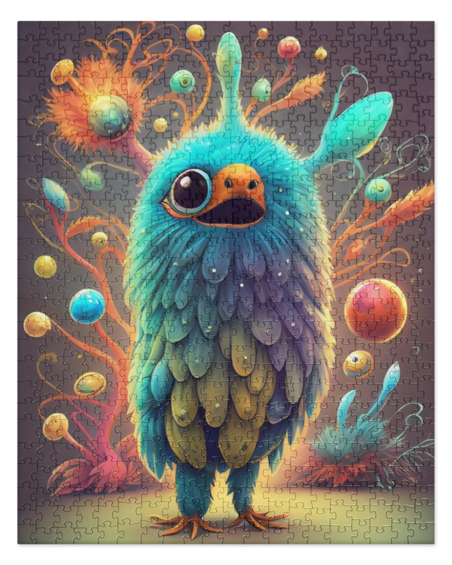 Space Bird - Jigsaw puzzle