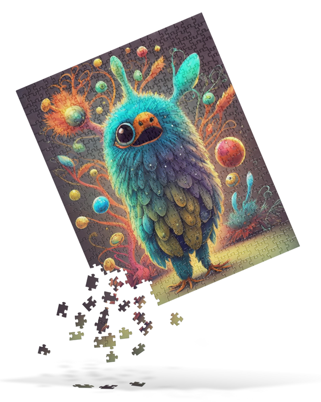 Space Bird - Jigsaw puzzle