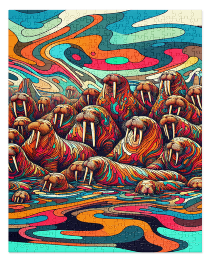 Walrus Party - Jigsaw puzzle