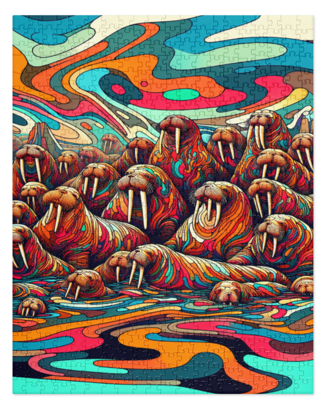 Walrus Party - Jigsaw puzzle