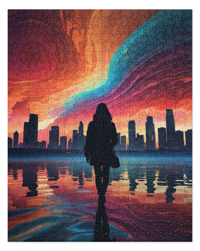 Sunrise in the City - Jigsaw puzzle