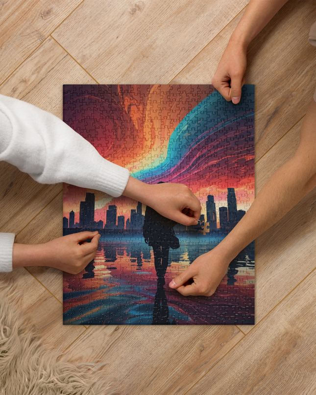 Sunrise in the City - Jigsaw puzzle