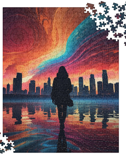 Sunrise in the City - Jigsaw puzzle