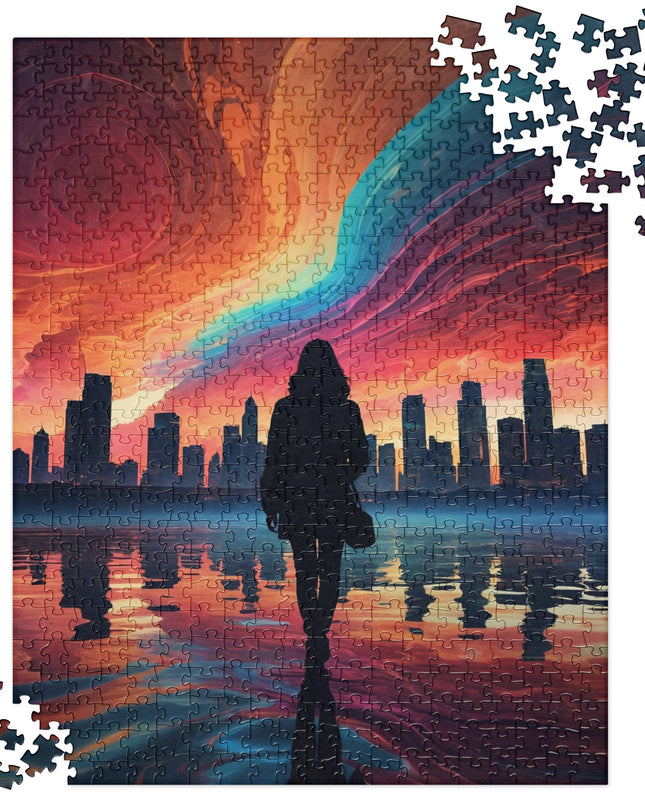 Sunrise in the City - Jigsaw puzzle