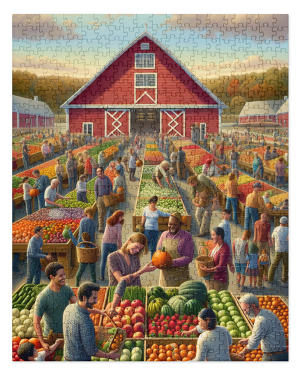 Farmers Market - Jigsaw puzzle
